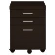 Skylar 3-Drawer Mobile File Cabinet Cappuccino on Sale