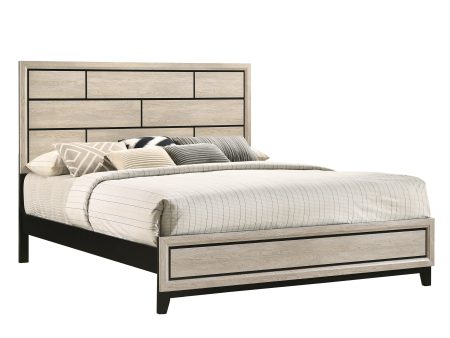 Akerson Driftwood King Panel Bed For Discount