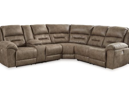 Ravenel Fossil 3-Piece Power Reclining Sectional Cheap