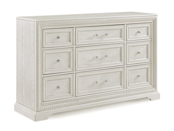 Alexandria Whitewash Dresser on Sale