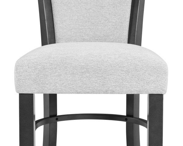 Camelia Dove Gray Counter Height Chair, Set of 2 For Sale