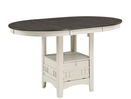 Junipero White Extendable Counter Height Table Hot on Sale