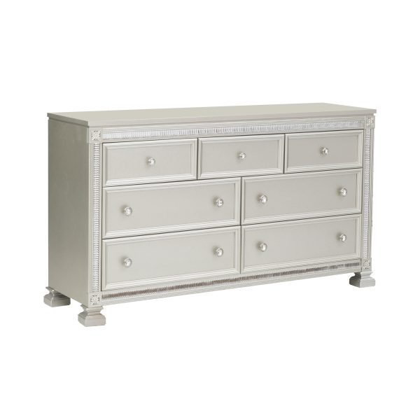 Bevelle Silver Dresser Cheap