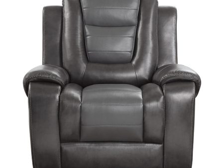 Briscoe Gray Glider Reclining Chair on Sale