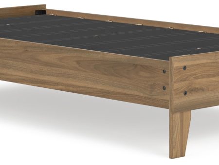 Deanlow Honey Twin Platform Bed Discount