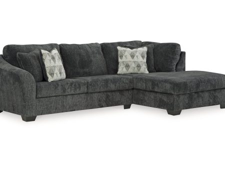 Biddeford Shadow 2-Piece RAF Chaise Sleeper Sectional Online now