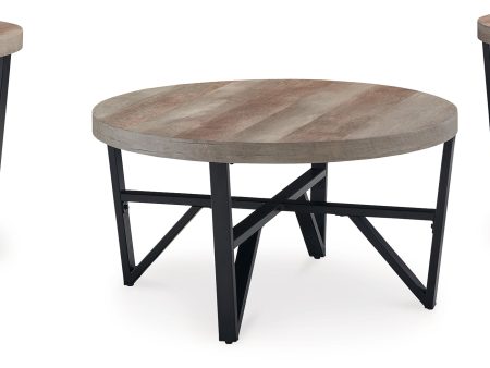 Deanlee Grayish Brown Black Table For Sale