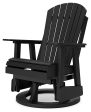 Hyland wave Black Outdoor Swivel Glider Chair Online Sale