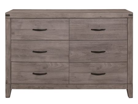 Woodrow Brownish Gray Dresser Cheap